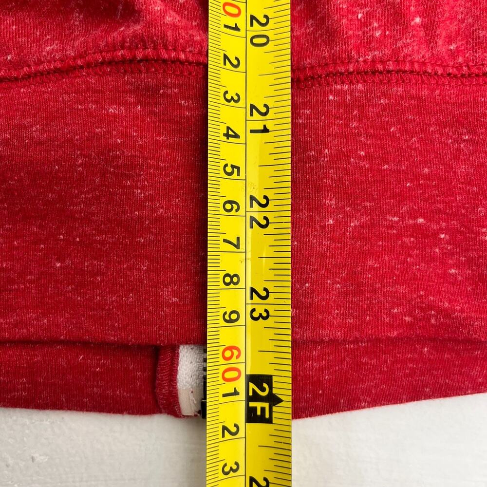 Nike Womens M Hooded Sweatshirt Red Atlanta Falcons NFL Team Apparel Long Sleeve - Picture 12 of 12